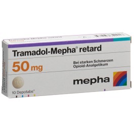 TRAMADOL Mepha retard cpr ret 50 mg 10 pce