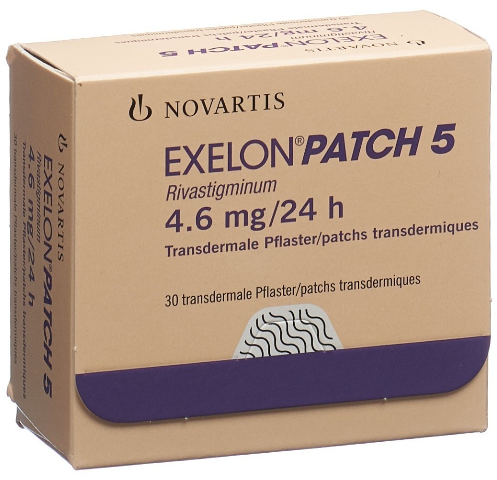 EXELON Patch 5 patch mat 4.6 mg/24h 30 pce
