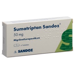SUMATRIPTAN Sandoz cpr 50 mg 6 pce