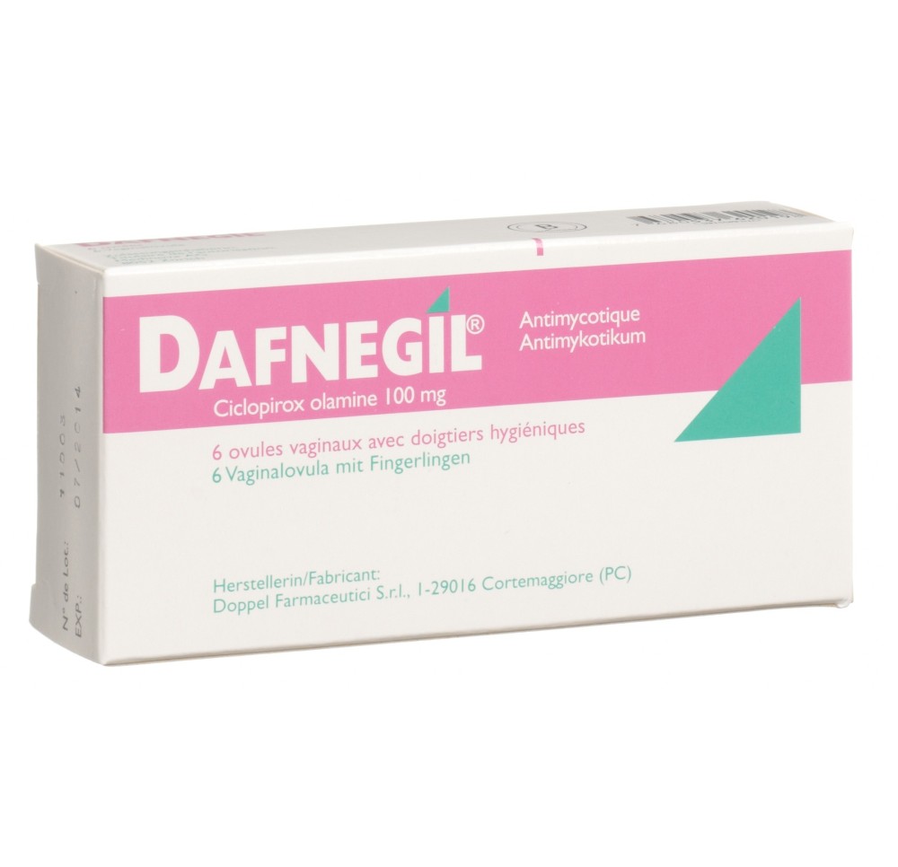 DAFNEGIL ovule 100 mg 6 pce DAFNEGIL ovule 100 mg 6 pce