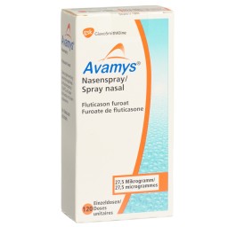 AVAMYS spray nasal 27.5 mcg/dose 120 dos