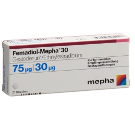 FEMADIOL Mepha 30 drag 21 pce