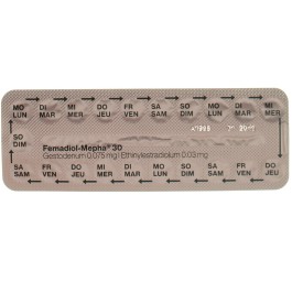 FEMADIOL Mepha 30 drag 6 x 21 pce