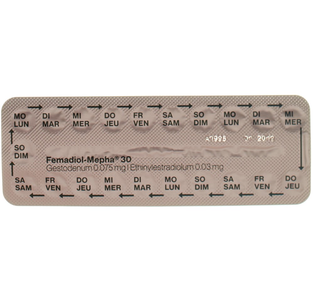 FEMADIOL Mepha 30 drag 6 x 21 pce FEMADIOL Mepha 30 drag 6 x 21 pce