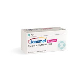 JANUMET cpr pell 50/500 mg 56 pce