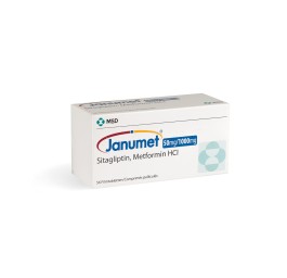 JANUMET cpr pell 50/1000 mg 56 pce