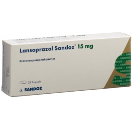 LANSOPRAZOLE Sandoz caps 15 mg 28 pce