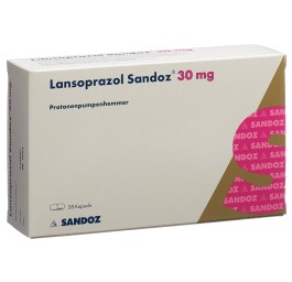 LANSOPRAZOLE Sandoz caps 30 mg 28 pce