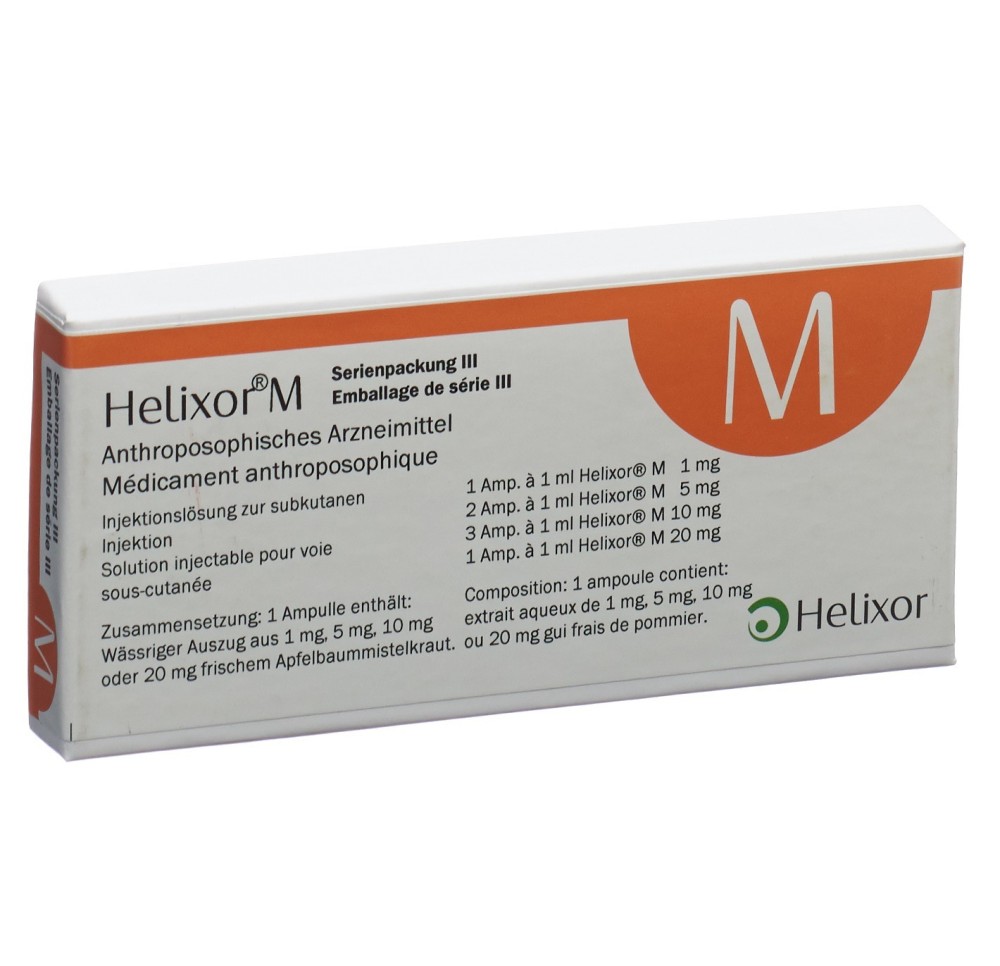 HELIXOR M série 3 sol inj amp 7 pce