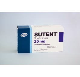 SUTENT caps 25 mg 28 pce