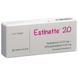 ESTINETTE 20 drag 3 x 21 pce
