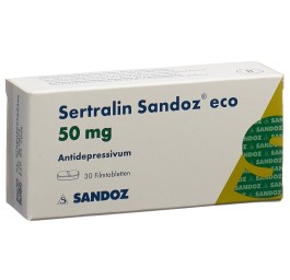 SERTRALINE Sandoz eco cpr pell 50 mg 30 pce