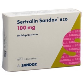 SERTRALINE Sandoz eco cpr pell 100 mg 30 pce