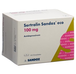 SERTRALINE Sandoz eco cpr pell 100 mg 100 pce