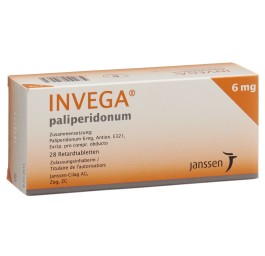 INVEGA cpr ret 6 mg 28 pce