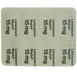 LANSOPRAZOL Mepha caps 15 mg 112 pce