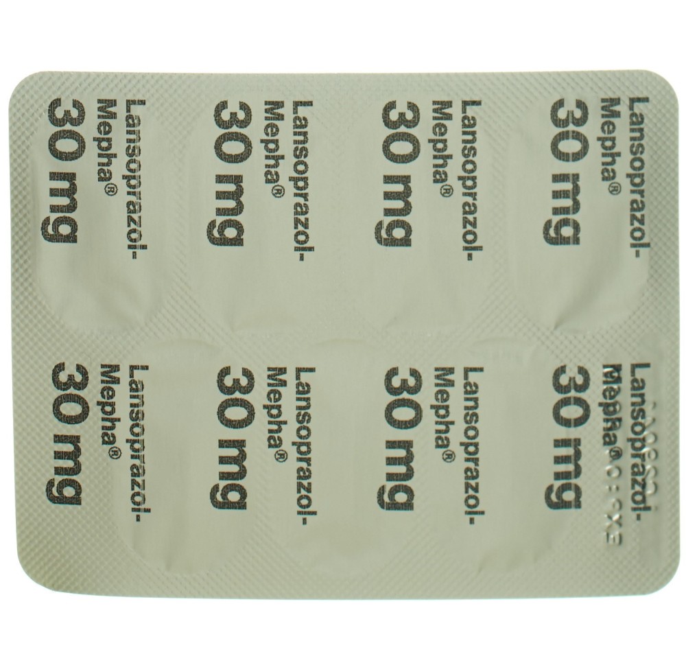 LANSOPRAZOL Mepha caps 30 mg 56 pce LANSOPRAZOL Mepha caps 30 mg 56 pce