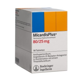 MICARDIS PLUS cpr 80/25 mg 98 pce
