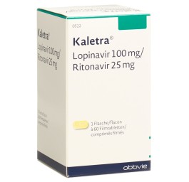 KALETRA cpr pell 100mg/25mg bte 60 pce