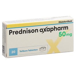 PREDNISONE axapharm cpr 50 mg 20 pce