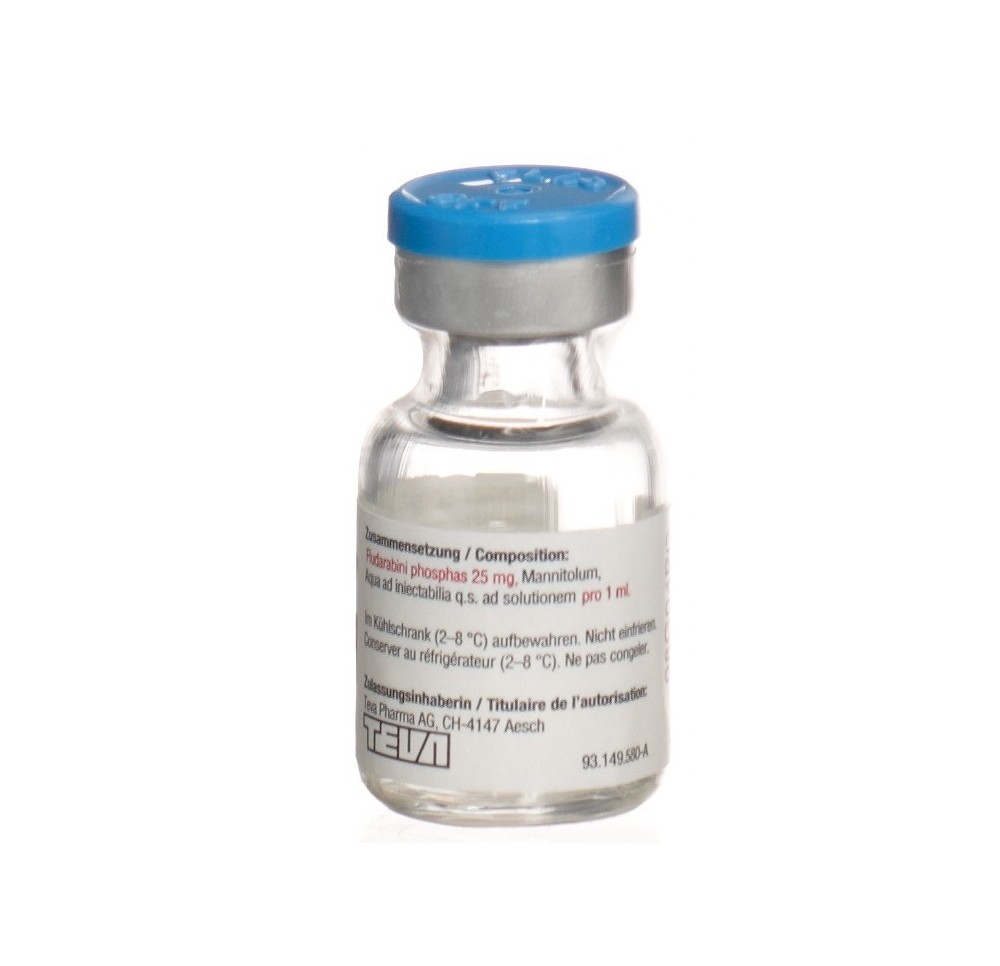FLUDARABIN Teva 50 mg/2ml flac 2 ml FLUDARABIN Teva 50 mg/2ml flac 2 ml
