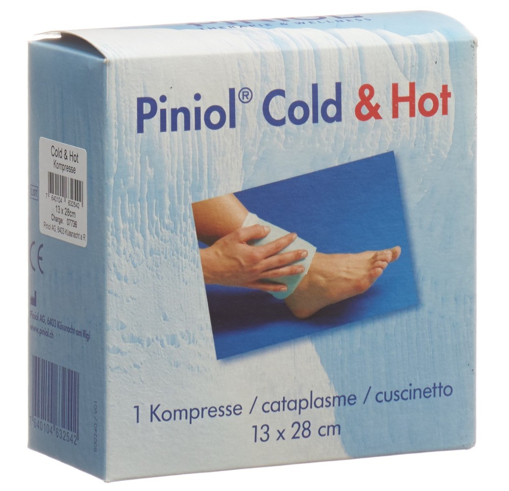 PINIOL compresse cold hot 13cmx28cm