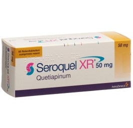 SEROQUEL XR cpr ret 50 mg 60 pce