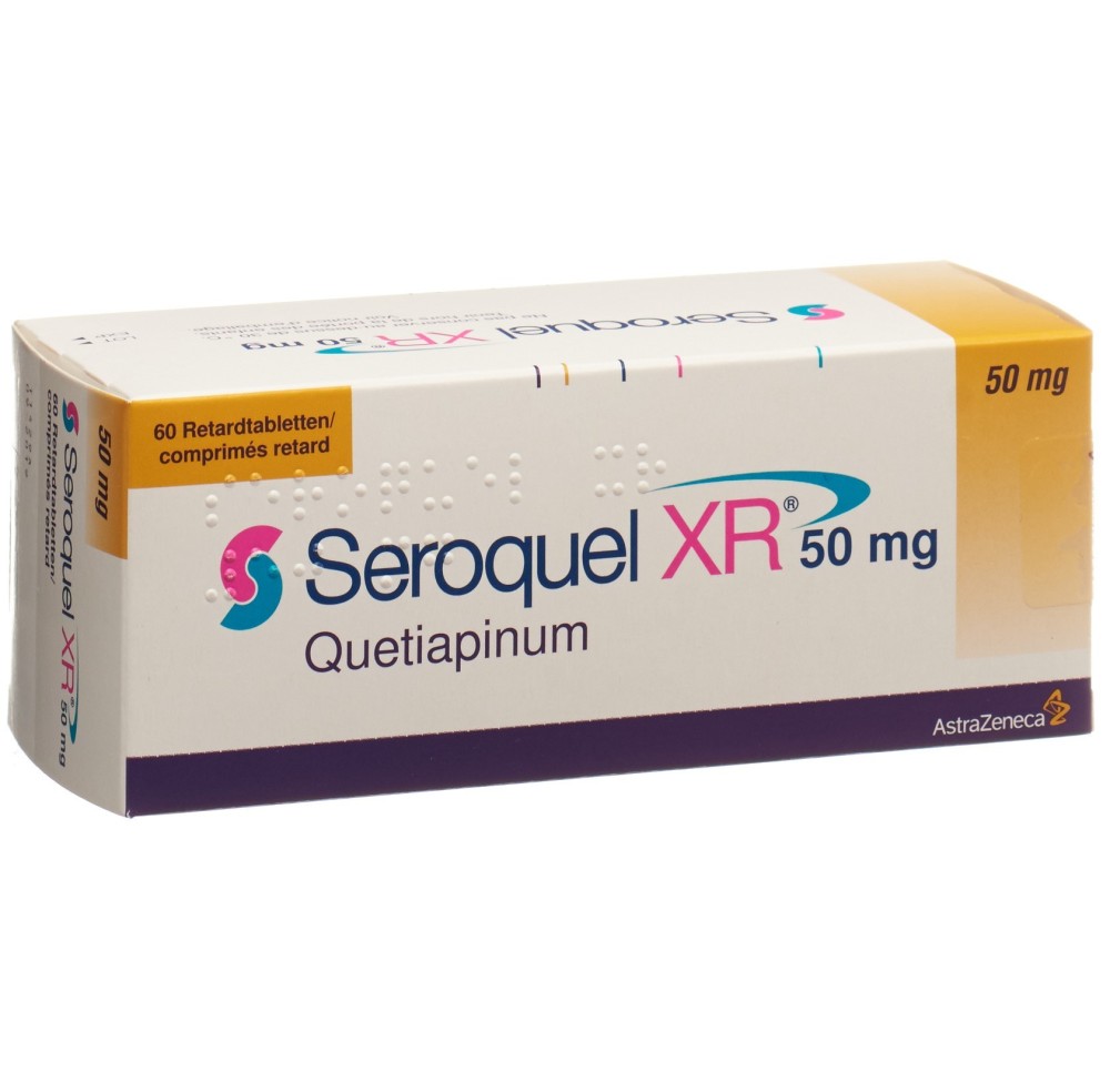 SEROQUEL XR cpr ret 50 mg 60 pce