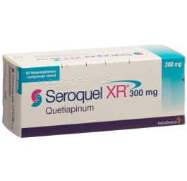 SEROQUEL XR cpr ret 300 mg 60 pce