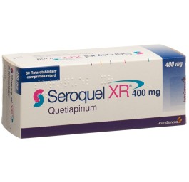 SEROQUEL XR cpr ret 400 mg 60 pce
