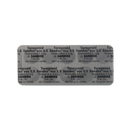 TORASEMIDE Sandoz eco cpr 2.5 mg 100 pce