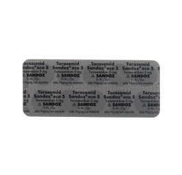 TORASEMIDE Sandoz eco cpr 5 mg 100 pce