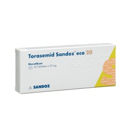 TORASEMIDE Sandoz eco cpr 20 mg 20 pce