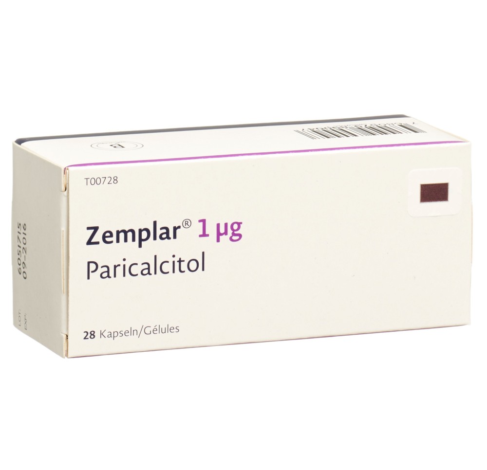 ZEMPLAR caps 1 mcg 28 pce ZEMPLAR caps 1 mcg 28 pce