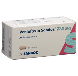 VENLAFAXINE Sandoz cpr 37.5 mg 100 pce