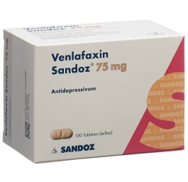 VENLAFAXINE Sandoz cpr 75 mg 100 pce