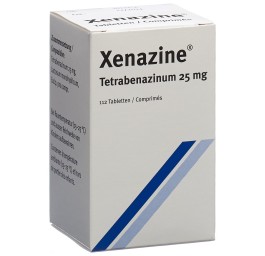 XENAZINE cpr 25 mg bte 112 pce