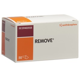 REMOVE lingettes dissolvantes colle box 50 pce