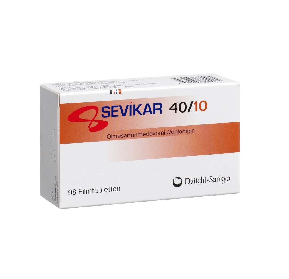 SEVIKAR cpr pell 40/10mg 98 pce