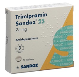 TRIMIPRAMINE Sandoz cpr 25 mg 50 pce