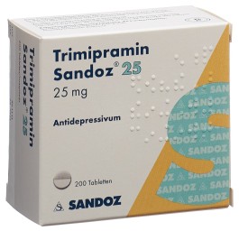 TRIMIPRAMINE Sandoz cpr 25 mg 200 pce