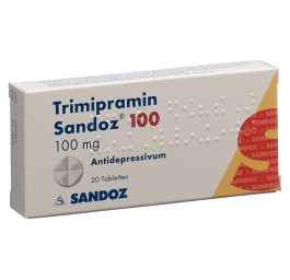 TRIMIPRAMINE Sandoz cpr 100 mg 20 pce