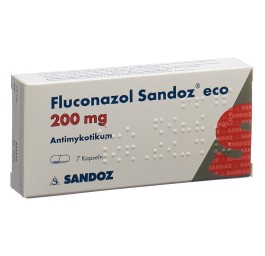 FLUCONAZOLE Sandoz eco caps 200 mg 7 pce