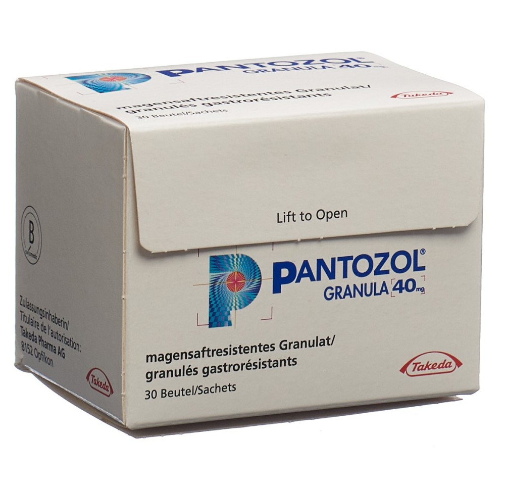 PANTOZOL Granula gran 40 mg sach 30 pce PANTOZOL Granula gran 40 mg sach 30 pce