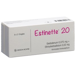 ESTINETTE 20 drag 6 x 21 pce