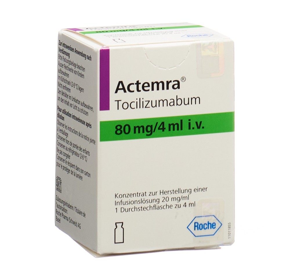 ACTEMRA conc perf 80 mg/4ml flac 4 ml ACTEMRA conc perf 80 mg/4ml flac 4 ml