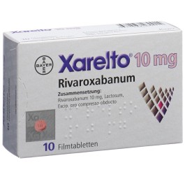 XARELTO cpr pell 10 mg 10 pce