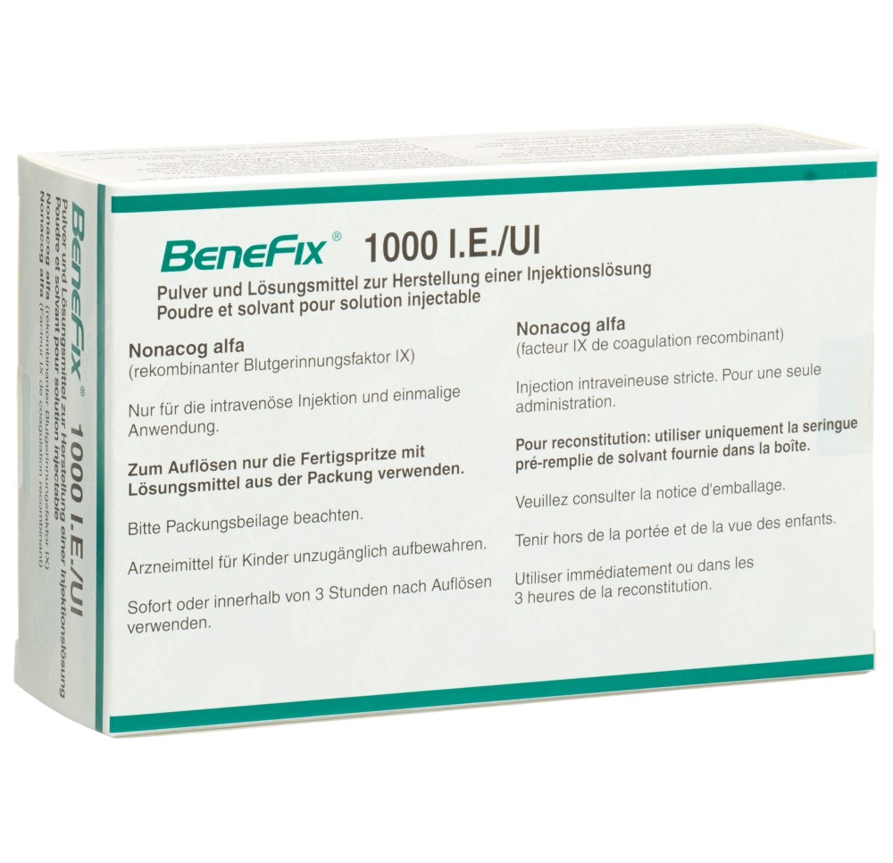 BENEFIX subst sèche 1000 UI c solv flac 5 ml