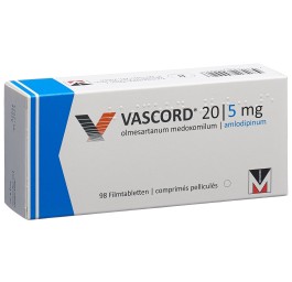 VASCORD cpr pell 20/5 mg 98 pce