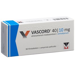 VASCORD cpr pell 40/10 mg 98 pce